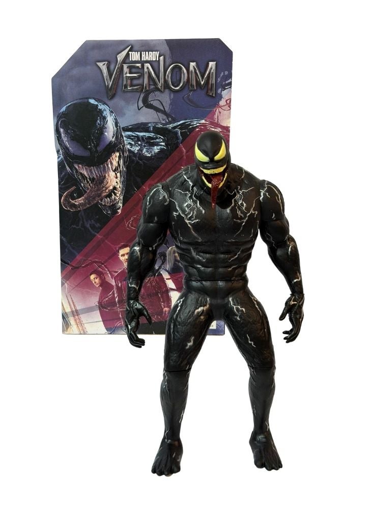 Premium Venom Action Figure – Marvel Symbiote Character Collectible Toy with Movie-Style Design - Image 1